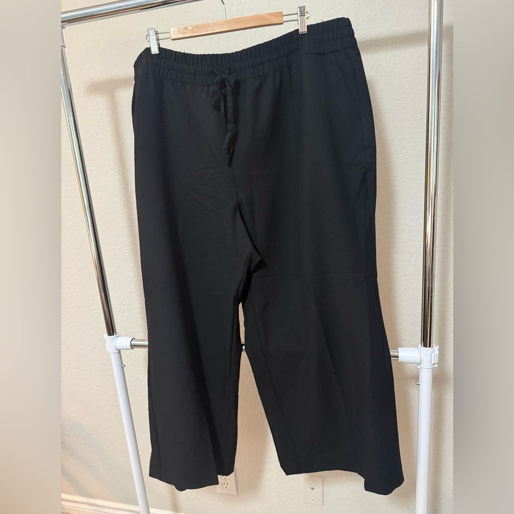 NWT Lane Bryant Perfect Drape Wide-Leg High-Rise Pants - Picture 4 of 11